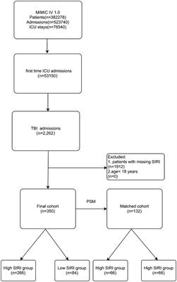 The predictive role of systemic inflammation response index in the prognosis of traumatic brain injury: A propensity score matching study